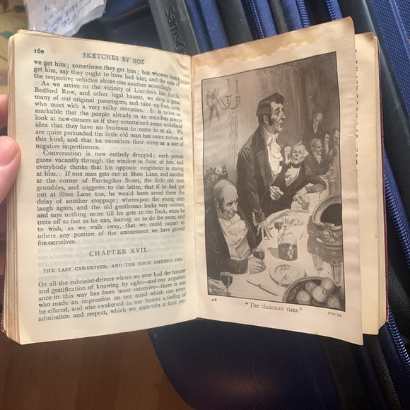 Very Rare Antique Leather Bound Charles Dickens Sketches by Boz early 1900s book - Picture 3 of 6